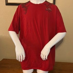 Quicksilver Red SS T-shirt, size 3XL